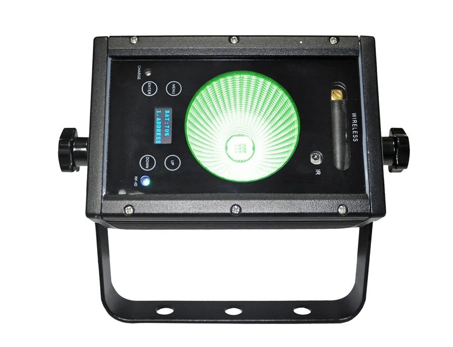Blizzard Lighting Blok 1 IP LED Lighting Fixture, Light Source: 1x 25W RGBAW 5-In-1 COB LED