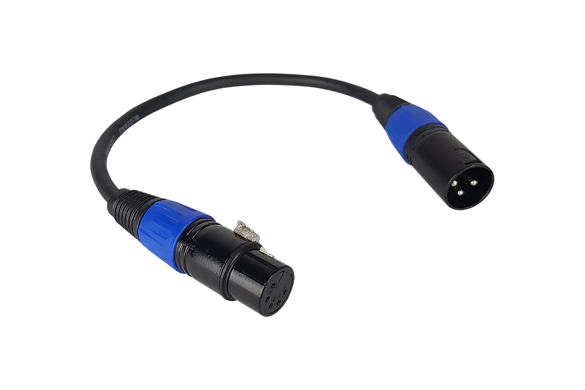 Blizzard Lighting Cool Cable 3/5-Pin DMX Turnaround Adapter Cable - view 2