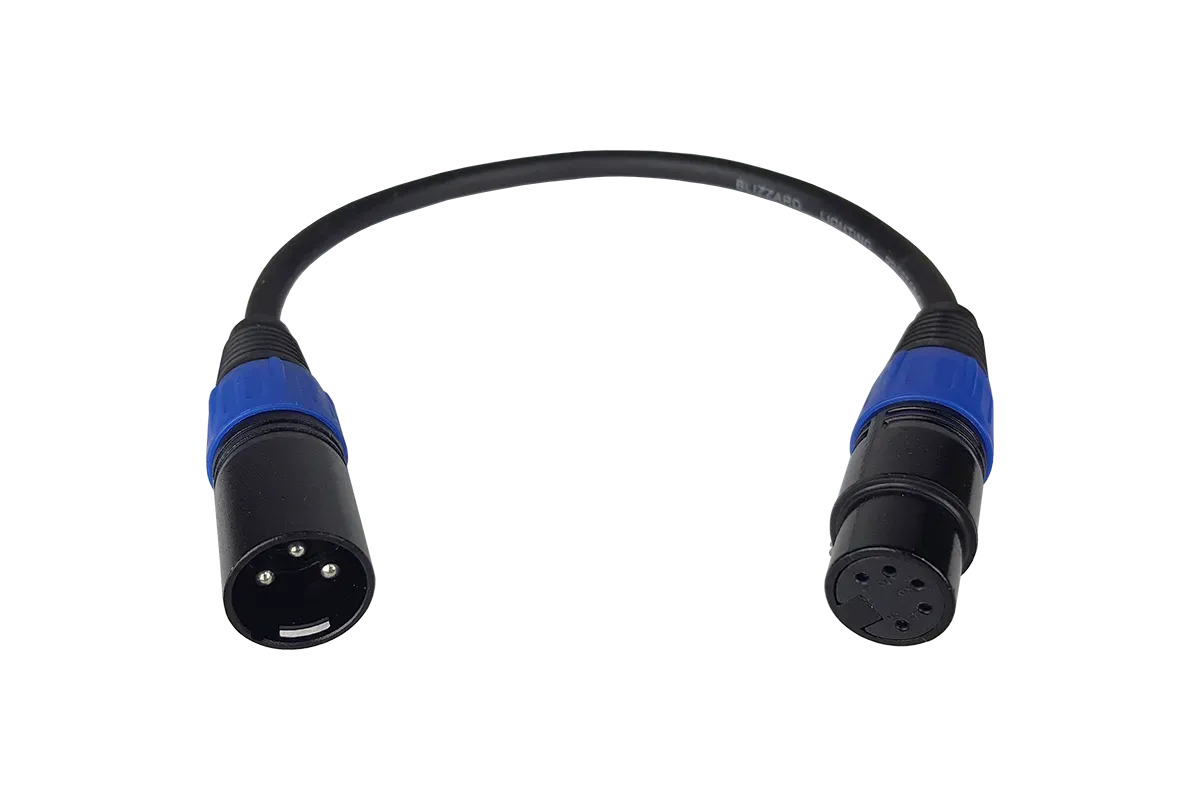 Blizzard Lighting Cool Cable 3/5-Pin DMX Turnaround Adapter Cable - view 3