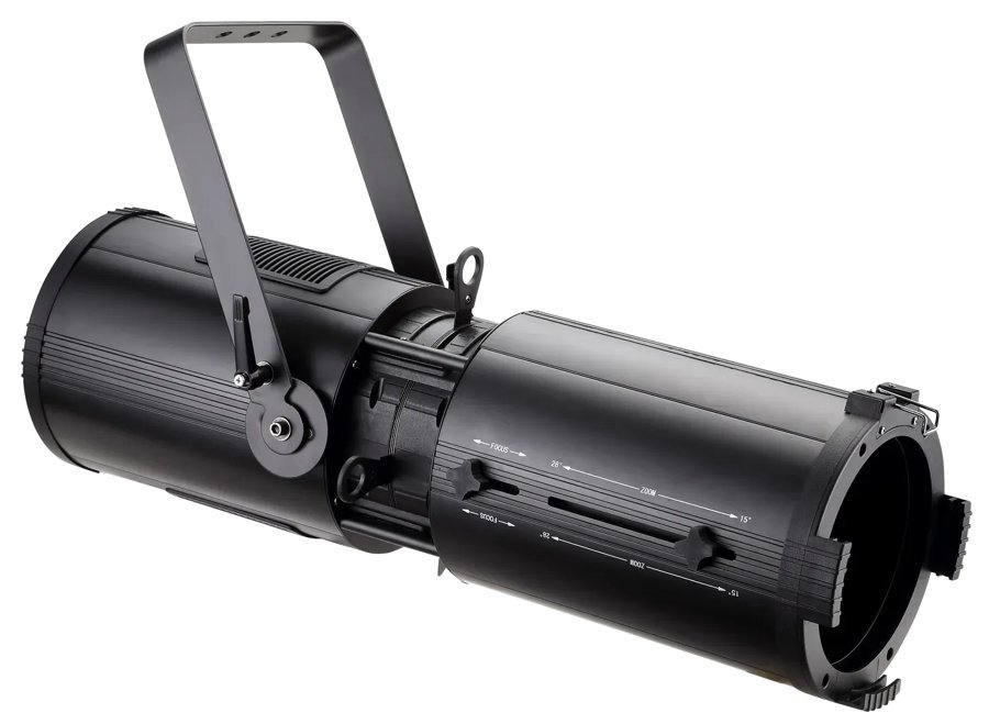 Blizzard Lighting Oberon Profile NZ LED Ellipsoidal Profile, Light Source: 1x 200W Tungsten 3200K COB LED