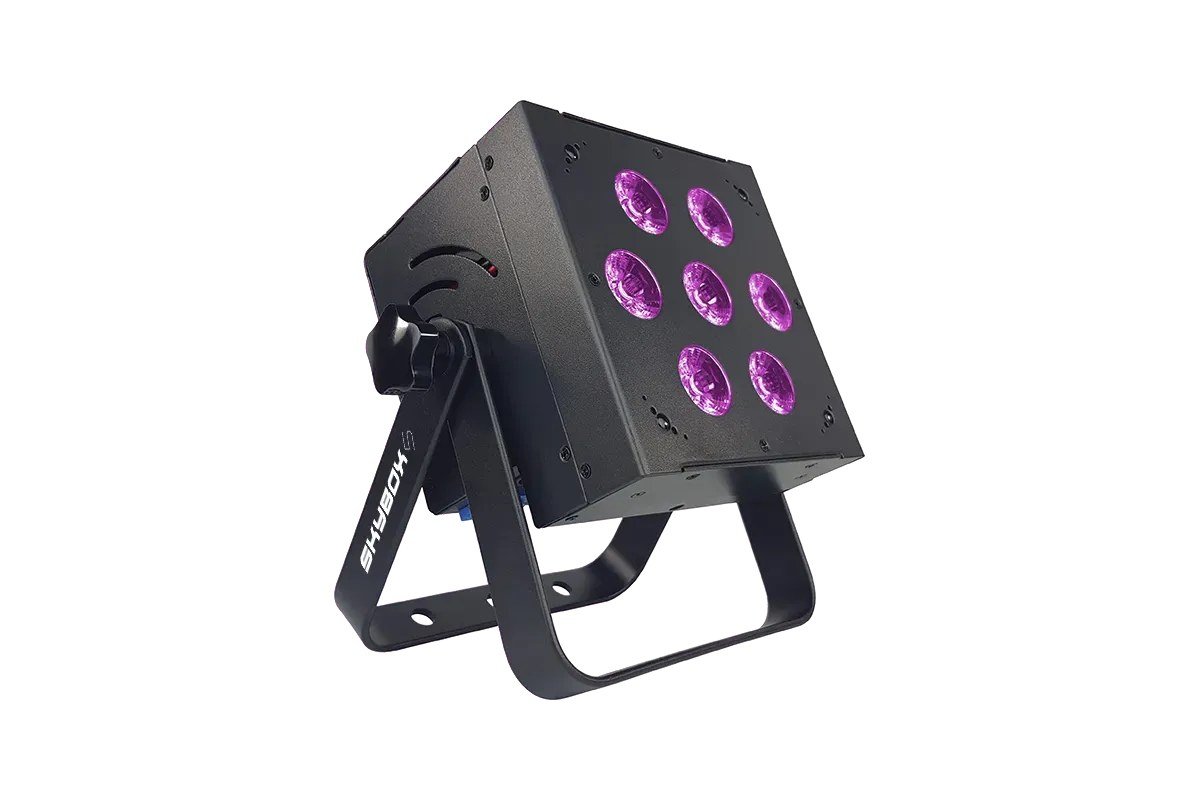 Blizzard Lighting SkyBox 5 LED Par Wash Fixture, Light Source: 7x 15-Watt - view 3