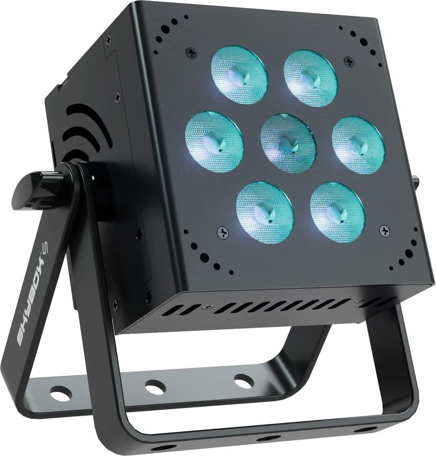 Blizzard Lighting SkyBox 5 LED Par Wash Fixture, Light Source: 7x 15-Watt
