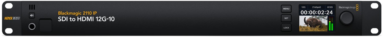 Blackmagic 2110 IP SDI to HDMI 12G-10 Converter