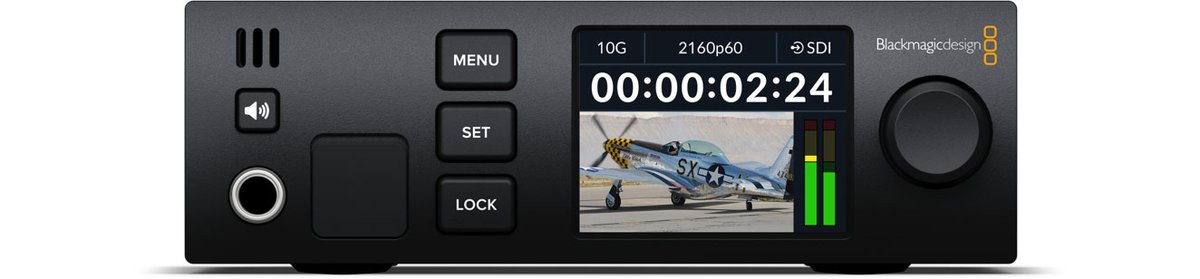 Blackmagic 2110 IP SDI to HDMI 12G Converter
