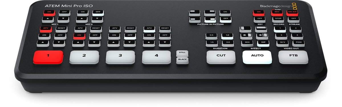 Blackmagic ATEM Mini PRO ISO Switcher