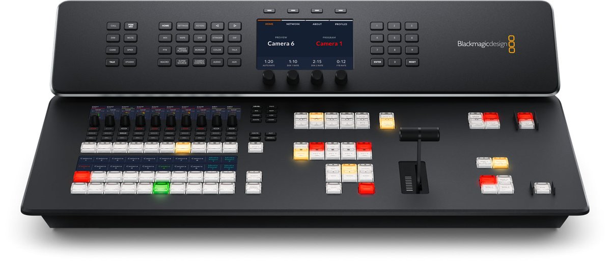 Blackmagic ATEM Television StudioHD8 and HD8 ISO Production Switchers
