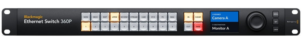 Blackmagic Ethernet Switch 360P