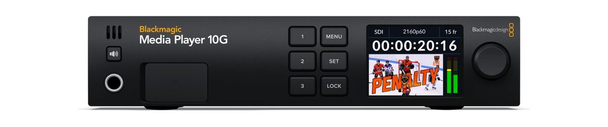 Blackmagic Media Player 10G