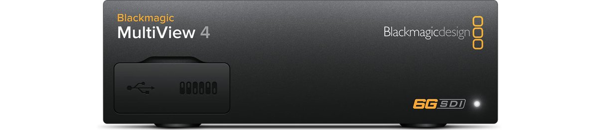 Blackmagic MultiView 4 Monitor