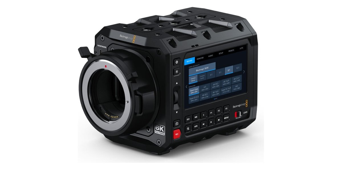 Blackmagic Pyxis 6K EF Camera