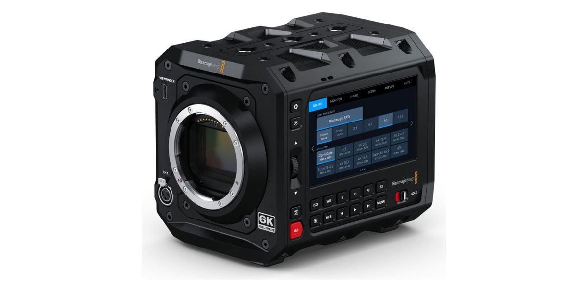 Blackmagic PYXIS 6K & Irix 21mm/45mm Cine Lens Bundle