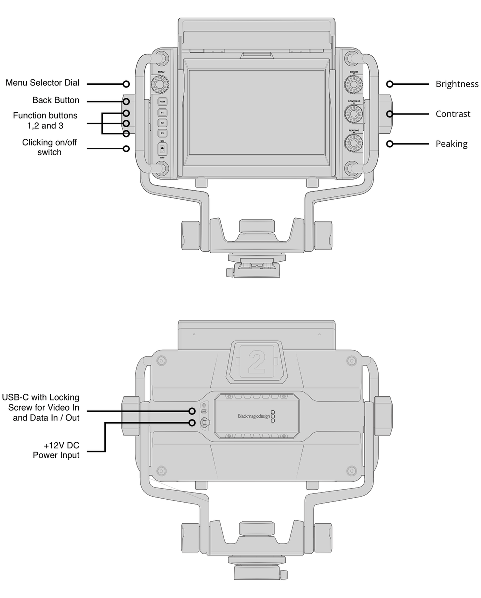 Blackmagic URSA Studio Viewfinder - view 3