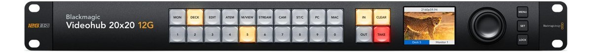 Videohub 20x20 12G Rack