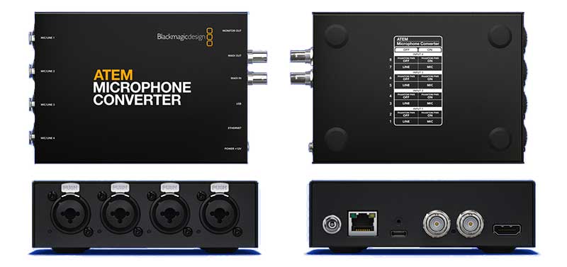 Blackmagic ATEM Microphone Converter