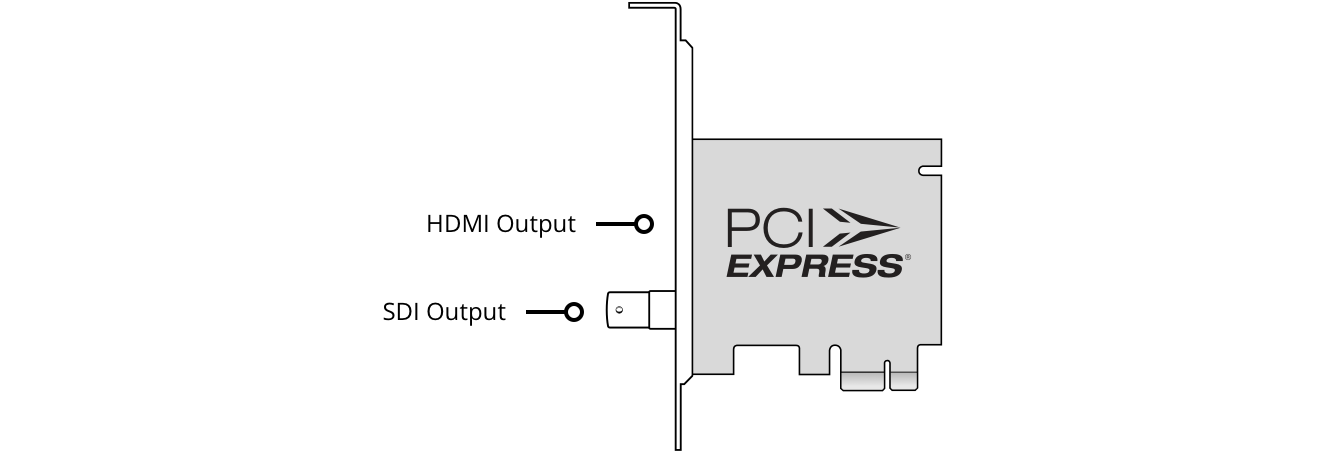 Blackmagic DeckLink Mini Monitor HD - view 3