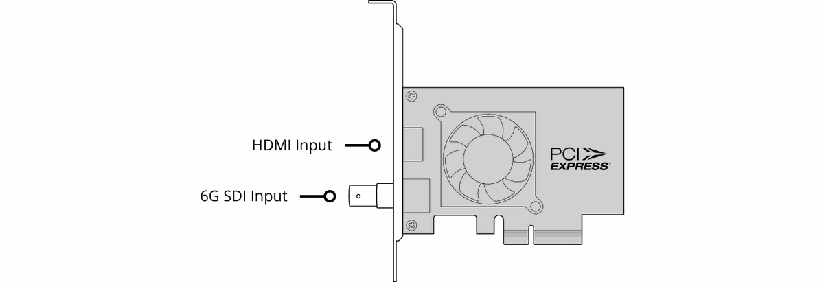 Blackmagic DeckLink Mini Recorder 4K - view 3