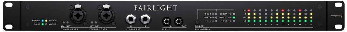 Blackmagic Fairlight Audio Interface