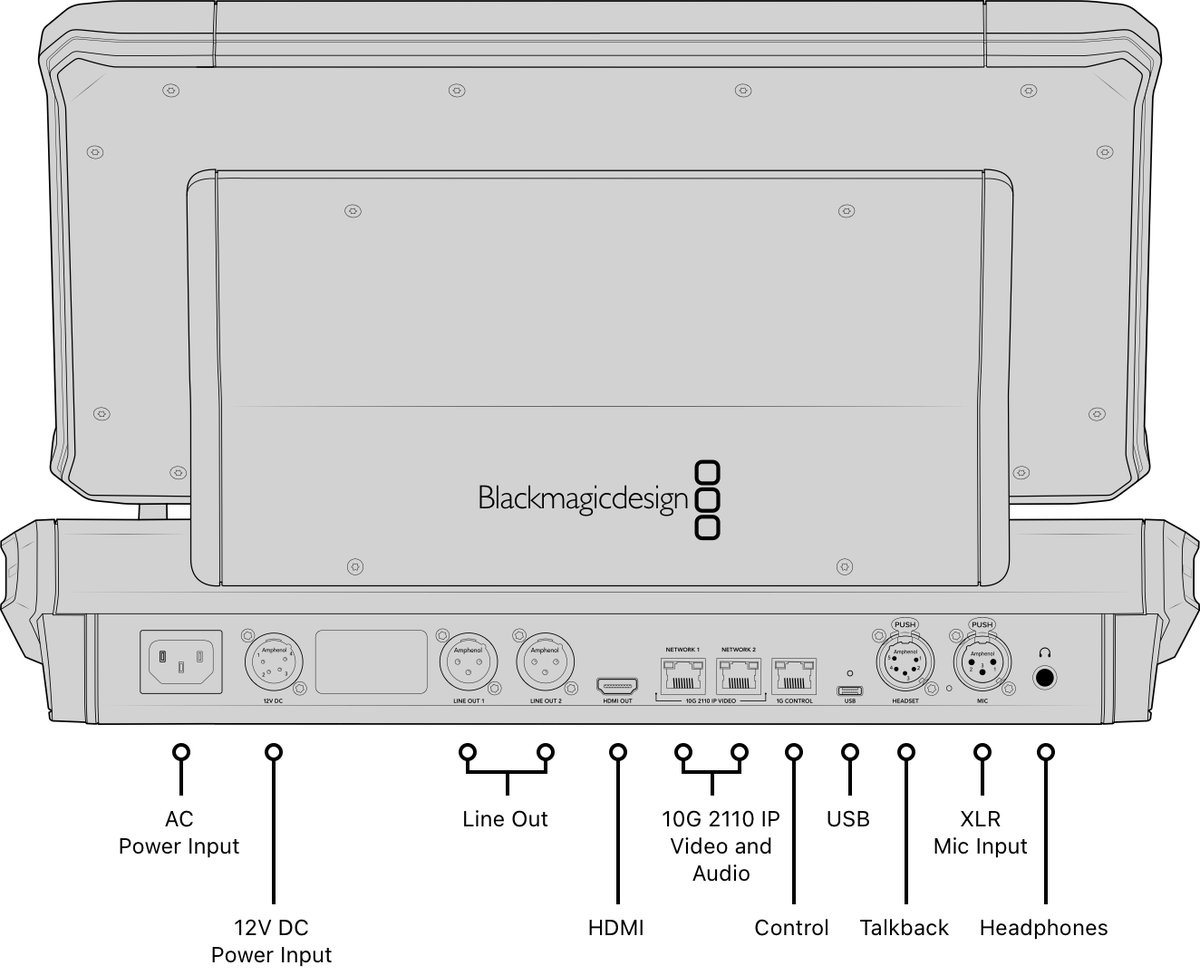 Blackmagic Fairlight Live Audio Panel 10 - view 2