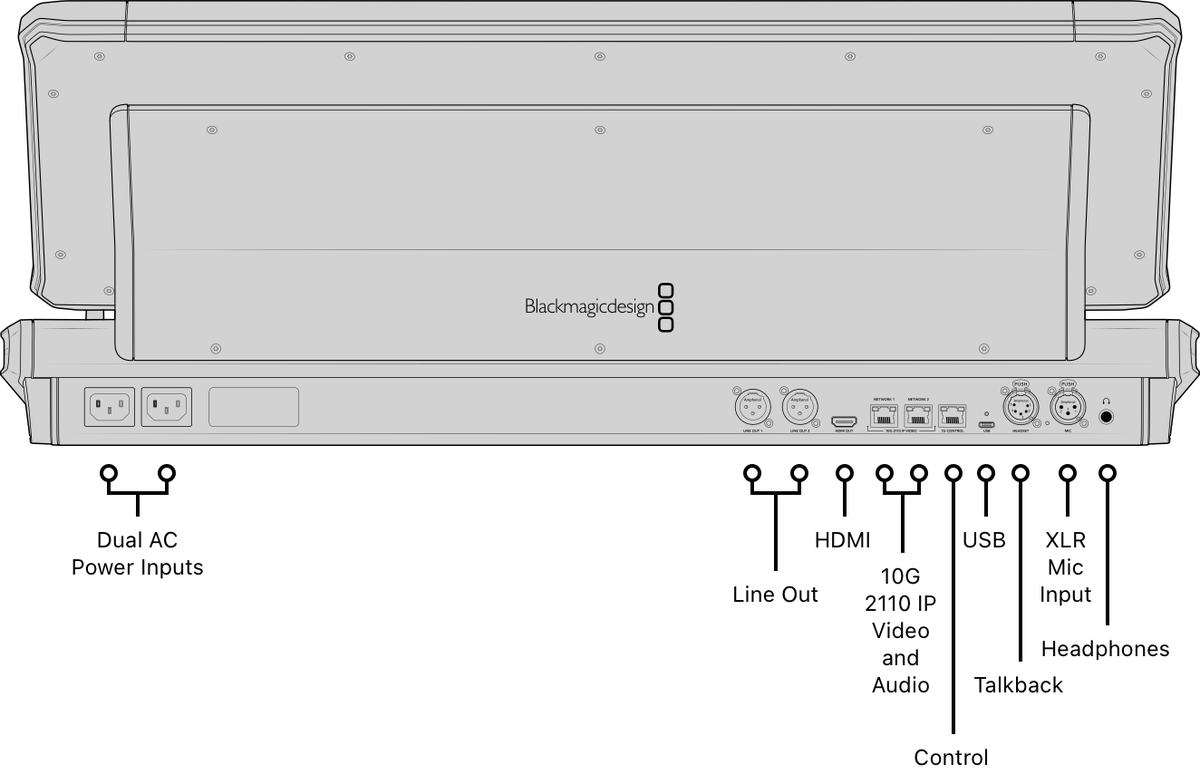 Blackmagic Design FAIRLIGHT AUDIO PANEL 20 - view 2