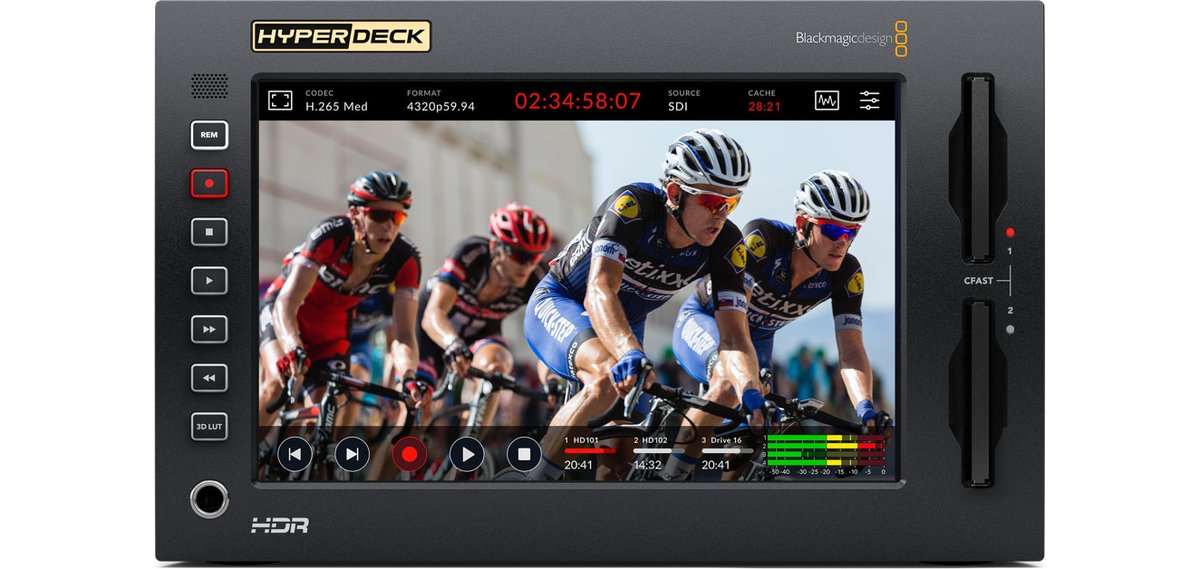 Blackmagic HyperDeck Extreme 8K HDR product image