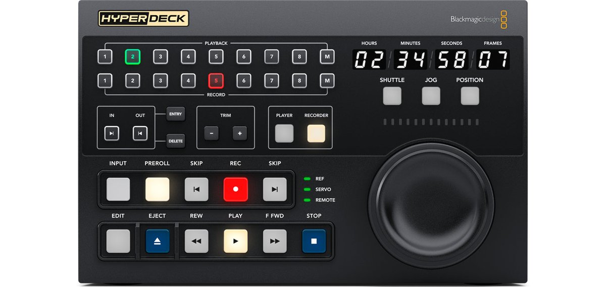 Blackmagic HyperDeck Extreme Control product image