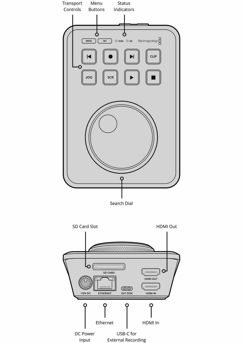 Blackmagic Hyperdeck Shuttle HD - view 2