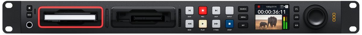 Blackmagic Hyperdeck Studio HD Pro Monitor product image