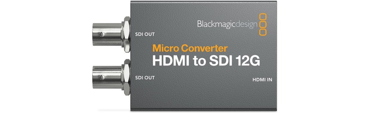 Blackmagic HDMI to SDI 12G Micro Converter