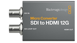 Blackmagic SDI to HDMI 12G Micro Converter
