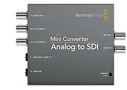 Blackmagic Analog to SDI Converter