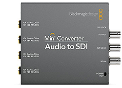 Blackmagic Audio to SDI Converter