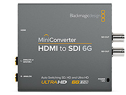 Blackmagic HDMI to SDI 6G Mini Converter