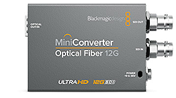 Blackmagic Optical Fiber 12G Mini Converter