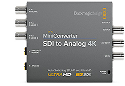Blackmagic SDI to Analog 4K Converter