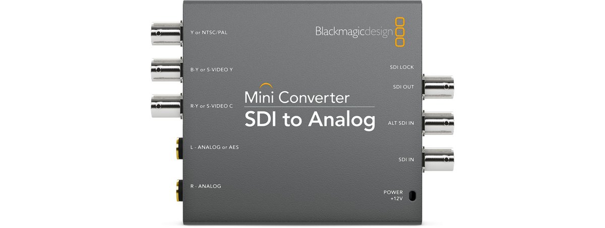 Blackmagic SDI to Analog Converter