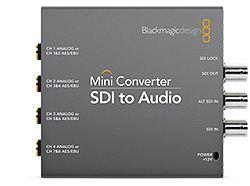 Blackmagic SDI to Audio Converter