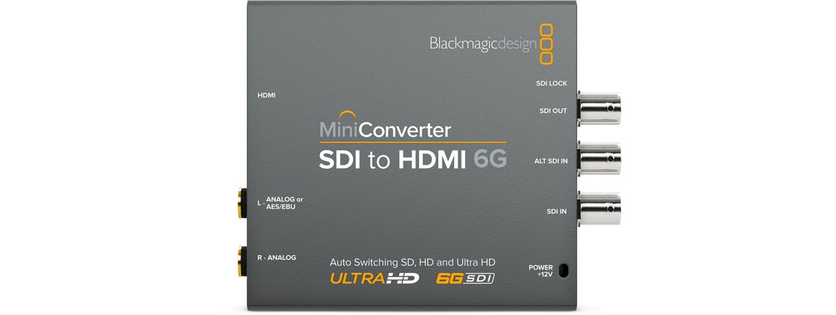 Blackmagic SDI to HDMI 6G Mini Converter product image