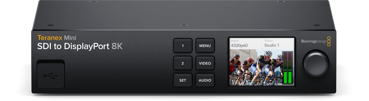 Blackmagic Teranex Mini SDI to DisplayPort 8K HDR Converter product image