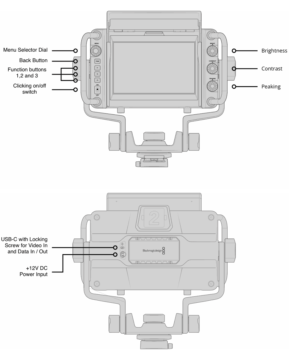 Blackmagic URSA Cine Studio Viewfinder - view 2