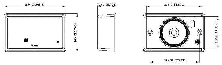 Bosch LB7-UC06 6 W ABS Cabinet Loudspeaker - view 3
