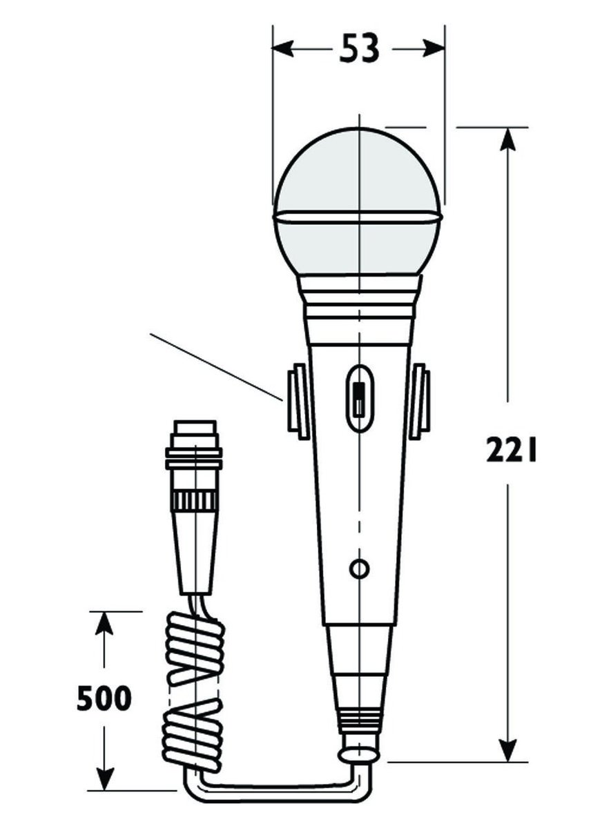 Bosch LBB9099/10 Dynamic Microphone, Unidirectional - view 2