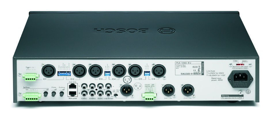 Bosch PLE-10M2-EU Mixer, 2-channel - view 2