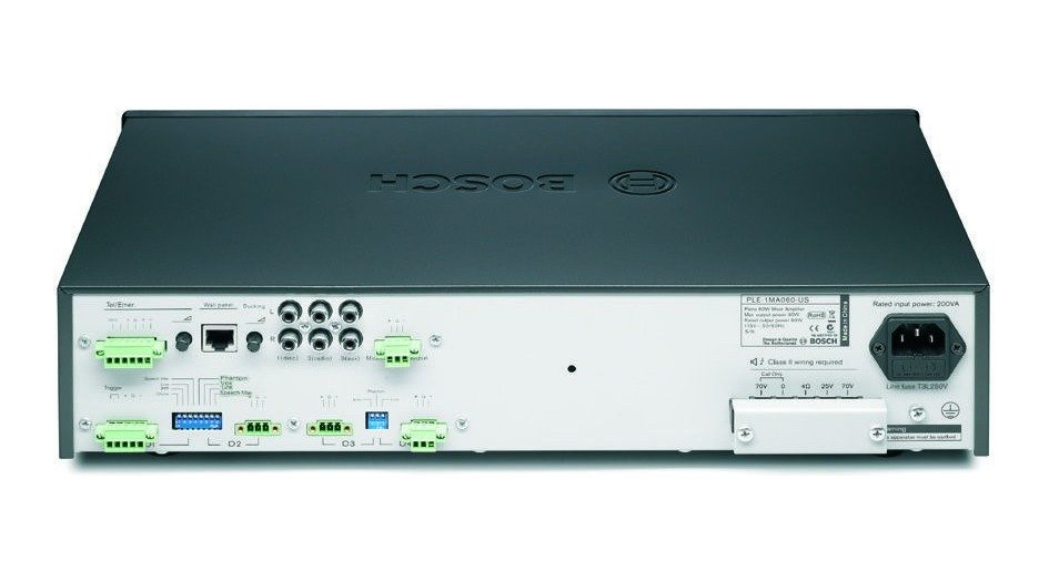 Bosch PLE-1MA Plena Priority Mixer Amplifier - view 2