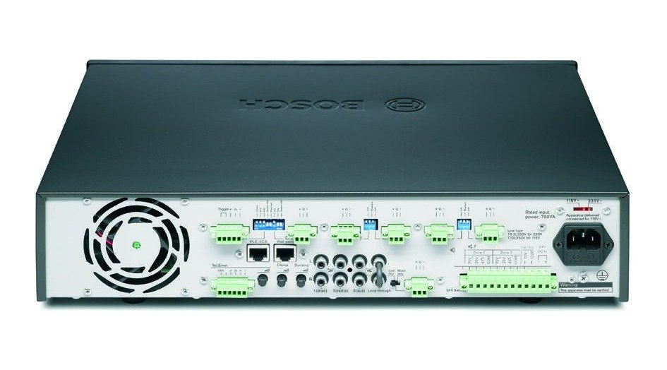 Bosch PLE-2MA Plena Two-Zone Priority Mixer Amplifier - view 2