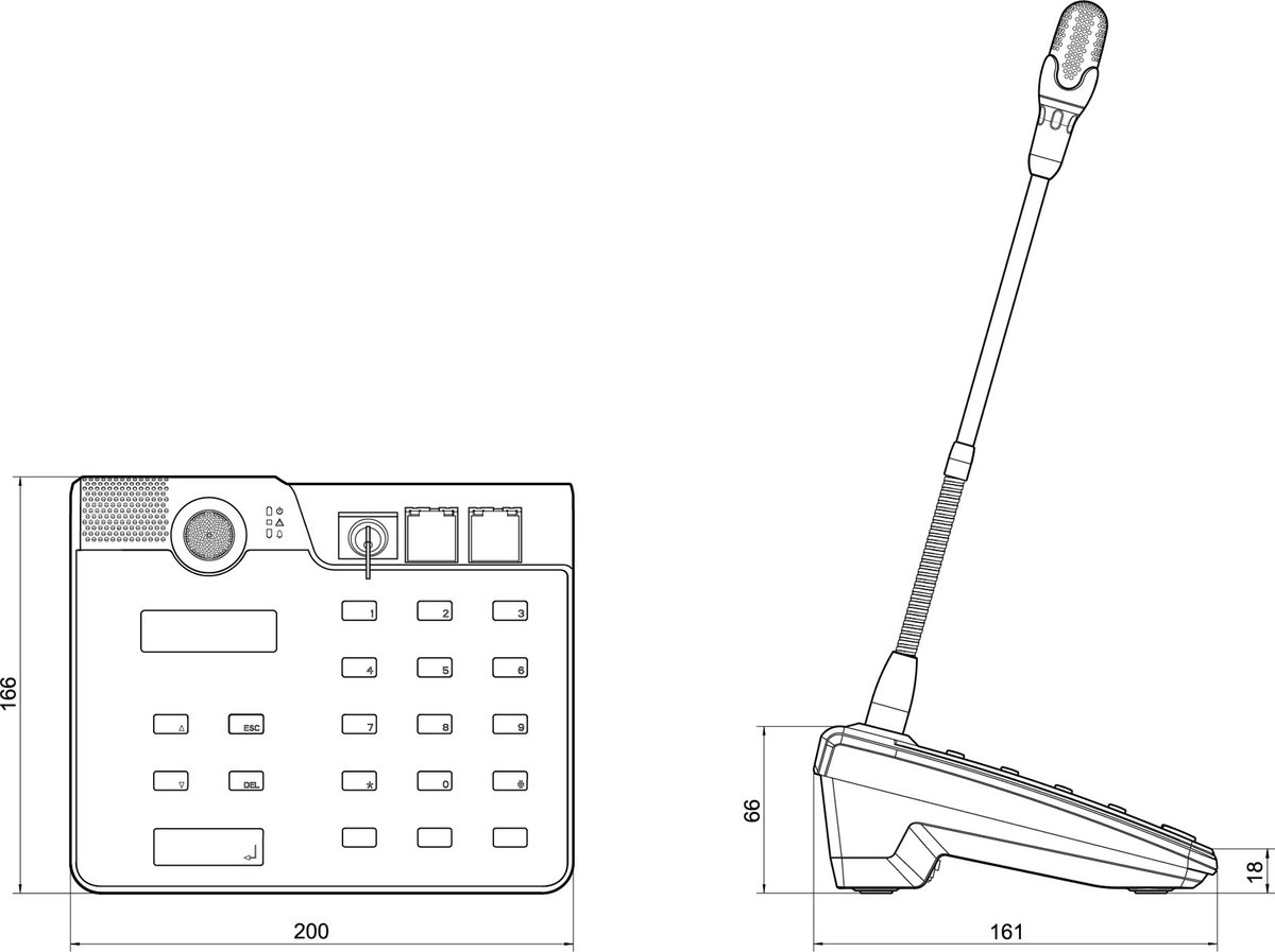 Bosch PVA-15ECS Emergency Call Station - view 2