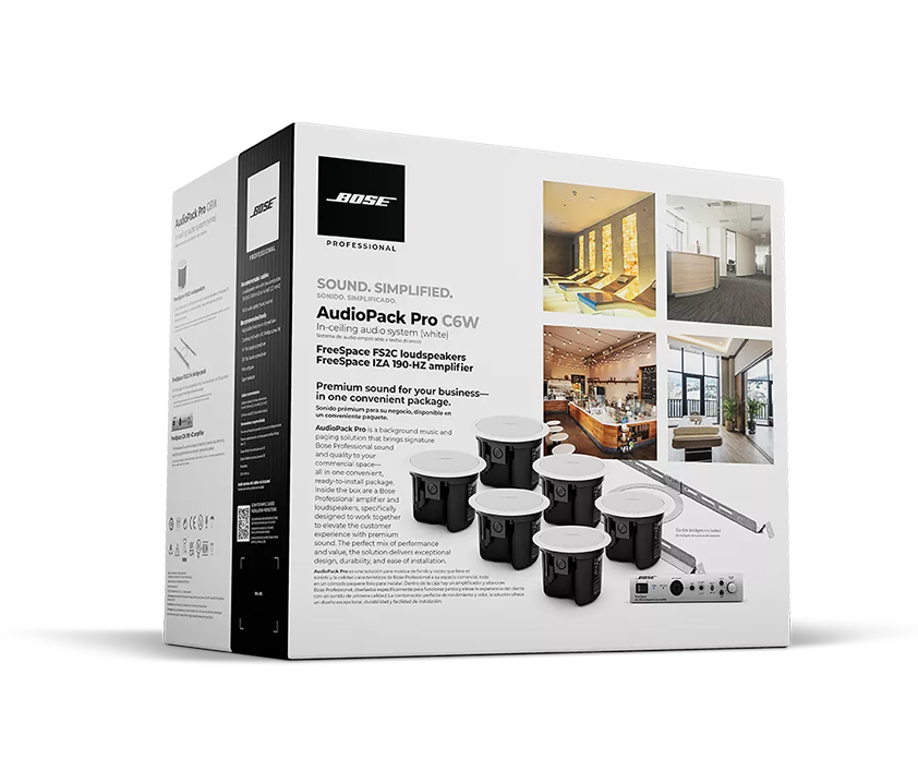 Bose Professional Bose AudioPack Pro C6 In-Ceiling Audio System