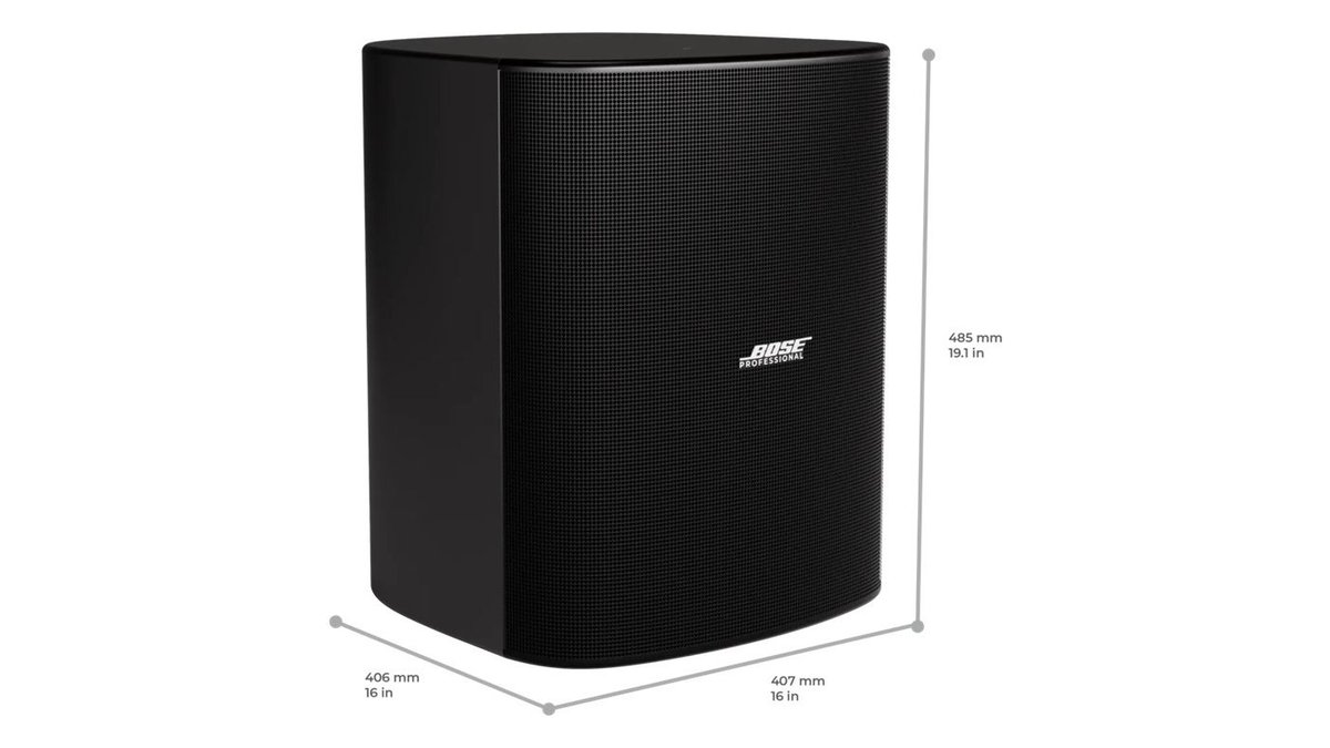 Bose Professional Bose DesignMax DM12SE 12-Inch Coaxial Surface-Mount Loudspeaker - view 6