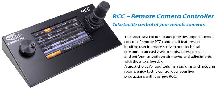 RCC - Remote Camera Controller