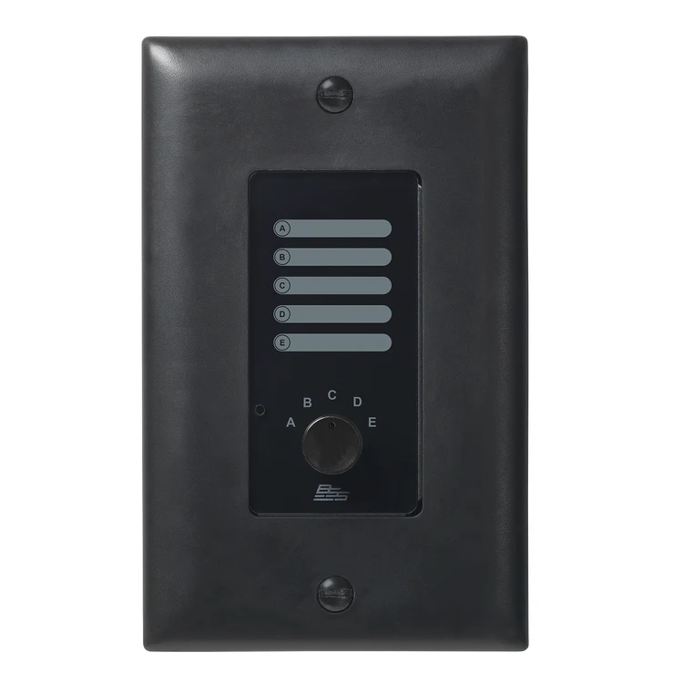 BSS AC-5S Analog Wall Controller with 5-Position Source Selector