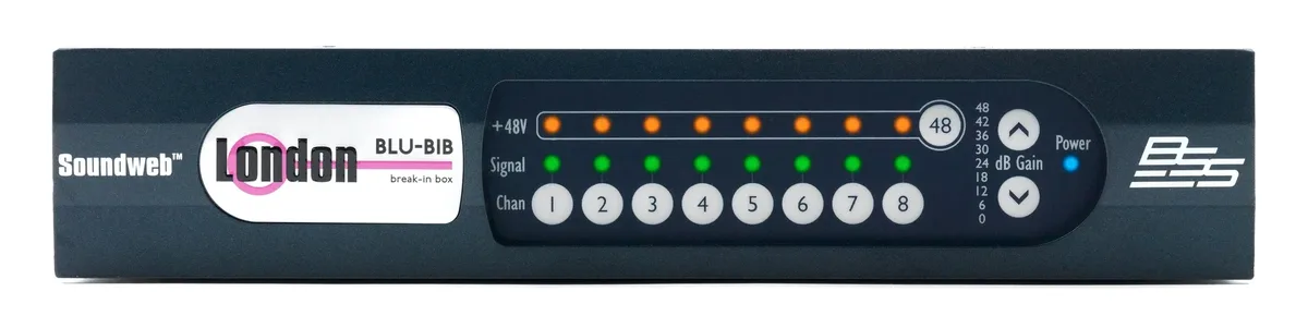 BSS BLU-BIB Soundweb London 8-Channel Analog Input Expander